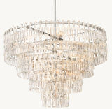 MARIGNAN TIERED ROUND CHANDELIER 48"