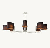 Black Linen Polished Nickel