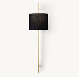 VELA OCTAGONAL BAR SCONCE - ROUND SHADE