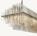 EMILE RECTANGULAR CHANDELIER 54"