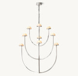 PEDRA ROUND CHANDELIER 40"