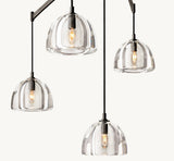 HEMISPHERE LINEAR CHANDELIER 72"