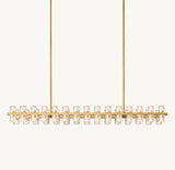 ARCACHON LED RECTANGULAR CHANDELIER 54"