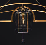 FULCRUM ROUND GRAND CHANDELIER 61"
