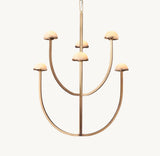 PEDRA ROUND CHANDELIER 32"