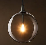 GLASS GLOBE MOBILE PENDANT