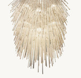 CASCADA SQUARE CHANDELIER 30"