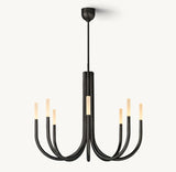 ROUSSEAU ROUND CHANDELIER 38"