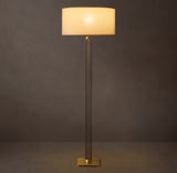 CYLINDRICAL COLUMN CRYSTAL FLOOR LAMP