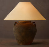 ANTIQUE SHANXI VESSEL LAMP
