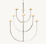 PEDRA ROUND CHANDELIER 32"