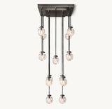 PEARL RECTANGULAR CHANDELIER 36"