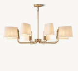 White Linen Vintage Brass