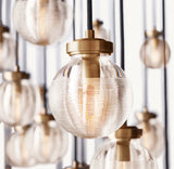 PEARL RECTANGULAR CHANDELIER 72"