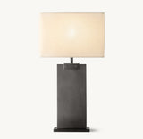 RECTANGULAR COLUMN TABLE LAMP