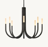 ROUSSEAU ROUND CHANDELIER 38"