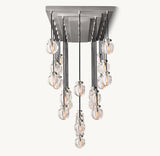 PEARL RECTANGULAR CHANDELIER 72"