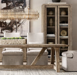 EMILE RECTANGULAR CHANDELIER 54"