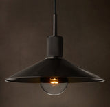 UTILITAIRE METAL SLOPE SHADE PENDANT