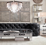 1920S ODEON ROUND CHANDELIER 32"
