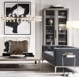 ARCACHON LED ROUND CHANDELIER 36"