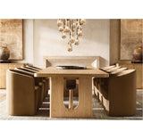 RAIN RECTANGULAR CHANDELIER 54"