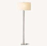 CYLINDRICAL COLUMN FLOOR LAMP