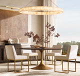 RIVAGE ROUND CHANDELIER 60"