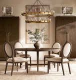 CAMINO VINTAGE FILAMENT TWO-TIER CHANDELIER 50"