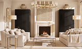 RAVELLE ROUND CHANDELIER 60"