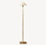 UTILITAIRE LINEN SHADE FLOOR LAMP