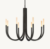 ROUSSEAU ROUND CHANDELIER 38"