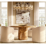 RAVELLE ROUND CHANDELIER 48"