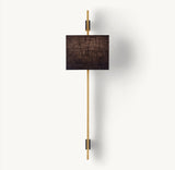 VELA RECTANGULAR BAR SCONCE - RECTANGULAR SHADE