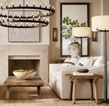 CAMINO VINTAGE FILAMENT TWO-TIER CHANDELIER 71"
