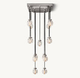 PEARL RECTANGULAR CHANDELIER 36"