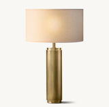 CYLINDRICAL COLUMN TABLE LAMP