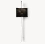VELA OCTAGONAL BAR SCONCE - ROUND SHADE