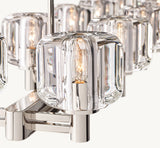 DEMARET DOUBLE LINEAR CHANDELIER 54"