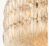 CHIARA CLEAR GLASS ROUND CHANDELIER 62"