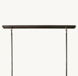 BECKMAN RECTANGULAR CHANDELIER 54"
