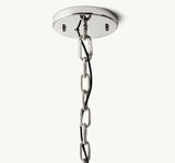 HARLOW CALCITE ROUND CHANDELIER 60"