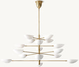 GRAPHIC CHANDELIER 70"