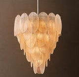 VANETTI TIERED ROUND CHANDELIER 37"