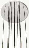 AQUITAINE ROUND CHANDELIER 24"