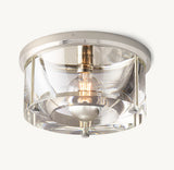SAVILE ROUND FLUSHMOUNT