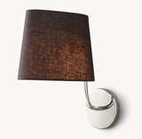 Black Linen Polished Nickel