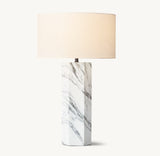 SAREZZO STONE HEXAGONAL TABLE LAMP
