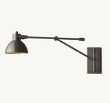 MACHINIST SWING-ARM TASK SCONCE