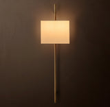 VELA OCTAGONAL BAR SCONCE - RECTANGULAR SHADE